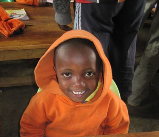 2014.03.19 134 Kiambogo Run2gether  Nursery School Klassenzimmer