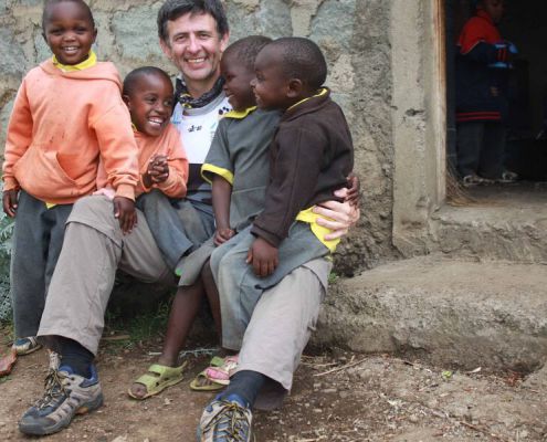 2014.03.19 167 Kiambogo Run2gether  Nursery School Patrick Im Freien