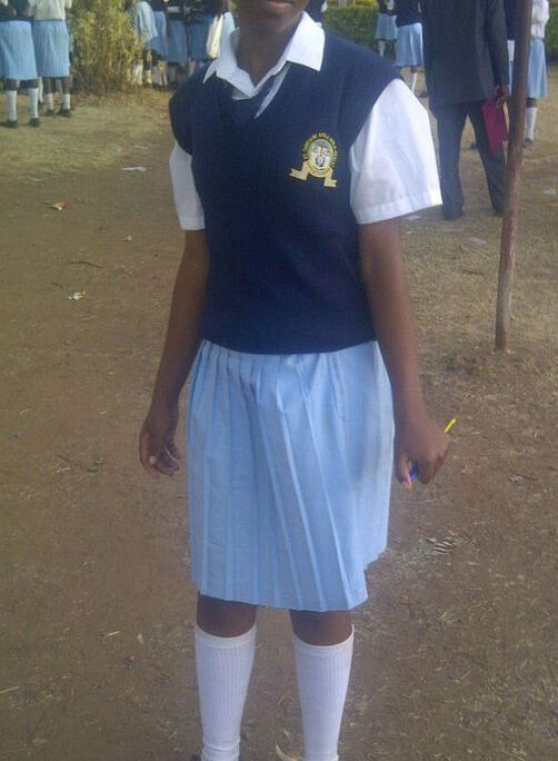 2015.04 Veronica Wairimu Ngure In Der Secondary School