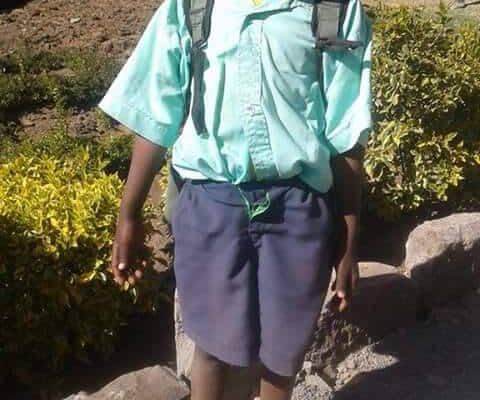 2017.02.17 George Njuguna Kaboro In Der Schule