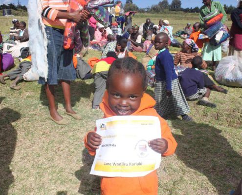 2015.02.25 335 Blankets For Kiambogo Families