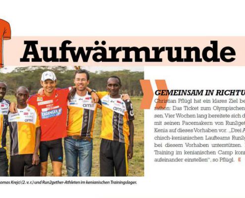 Bericht Im Laufsport Magazin