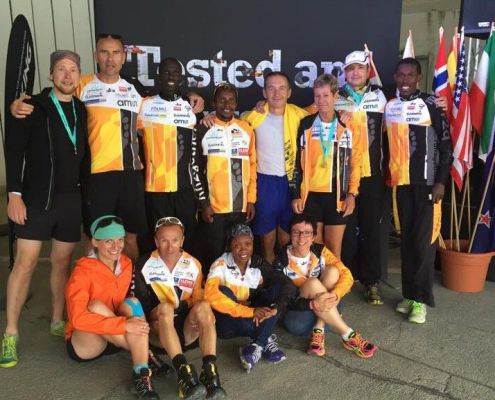 Das Run2gether Team Im Ziel