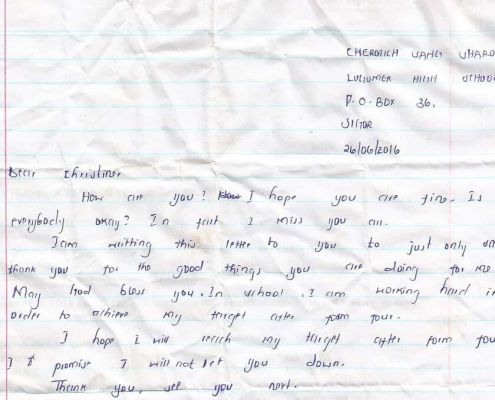 2016.06.26 Letter To Christina