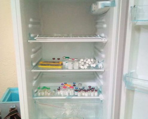Neuer Kühlschrank Für Arztstation In Kiambogo