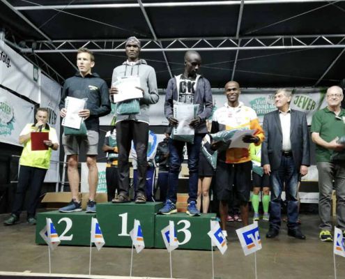 Siegerehrung Jever Funlauf In Schortens In Friesland