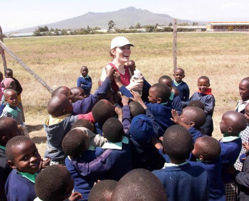 Sandrina Zu Besuch Im Run2gether Camp In Kenia