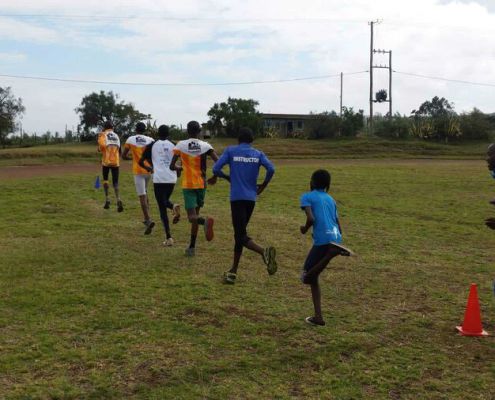 Schwerpunkt Im Training Liegt Natürlich Beim Laufen