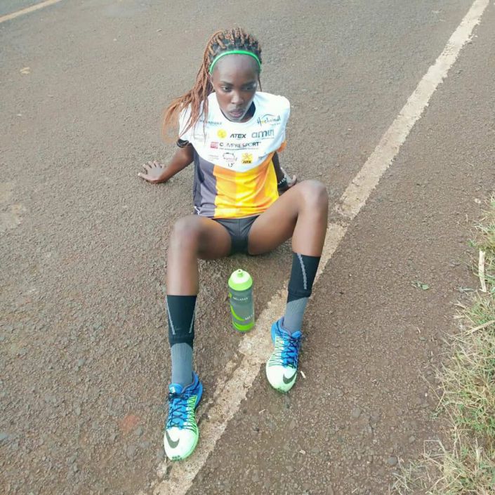 Caroline Makandi GITONGA Finish