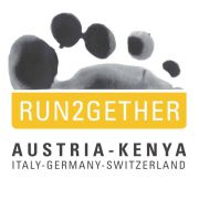 Run2gether Logo Gelb Frei Schwarzer Text