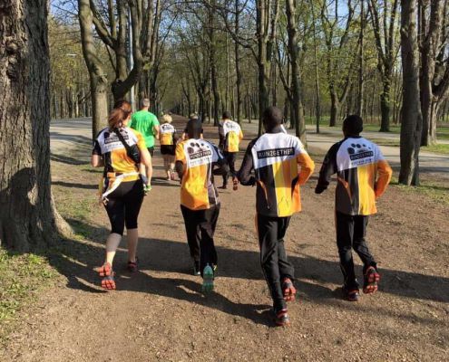 Ideale Laufbedingungen Für Alle Auf Der Prater Hauptallee