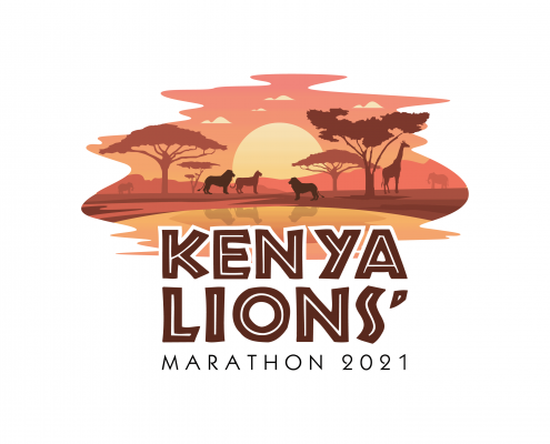 HLi4CX KenyaLionsMarathon Logo