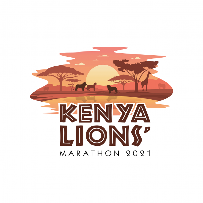 HLi4CX KenyaLionsMarathon Logo